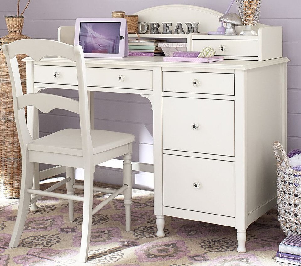 Juliette Storage Desk & Hutch Pottery Barn Kids AU